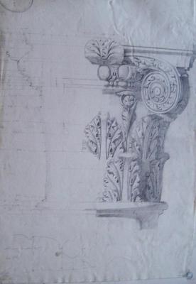 Arc de Septime Sévère à Rome ? : détails d’un chapiteau corinthien 