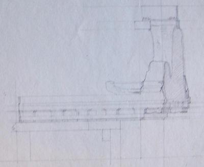 Temple de Saturne à Rome ? : détail non identifié 