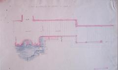 Plan de l’escalier du Capitole à Rome