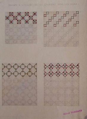 Rome, église Saint-Laurent hors les murs : pavements