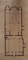 Eglise Saint Clément : plan