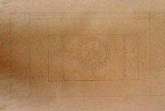 Eglise Saint Clément : détail d’un motif décoratif