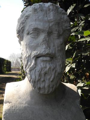 Hermès à tête de Silène