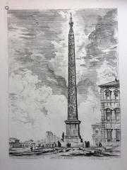 Obelisco egizio (in Vedute di Roma)