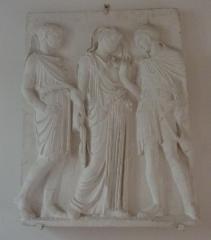 Tirage d'un relief : Hermès, Orphée et Eurydice