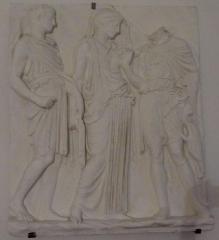 Tirage d'un relief : Hermès, Orphée et Eurydice